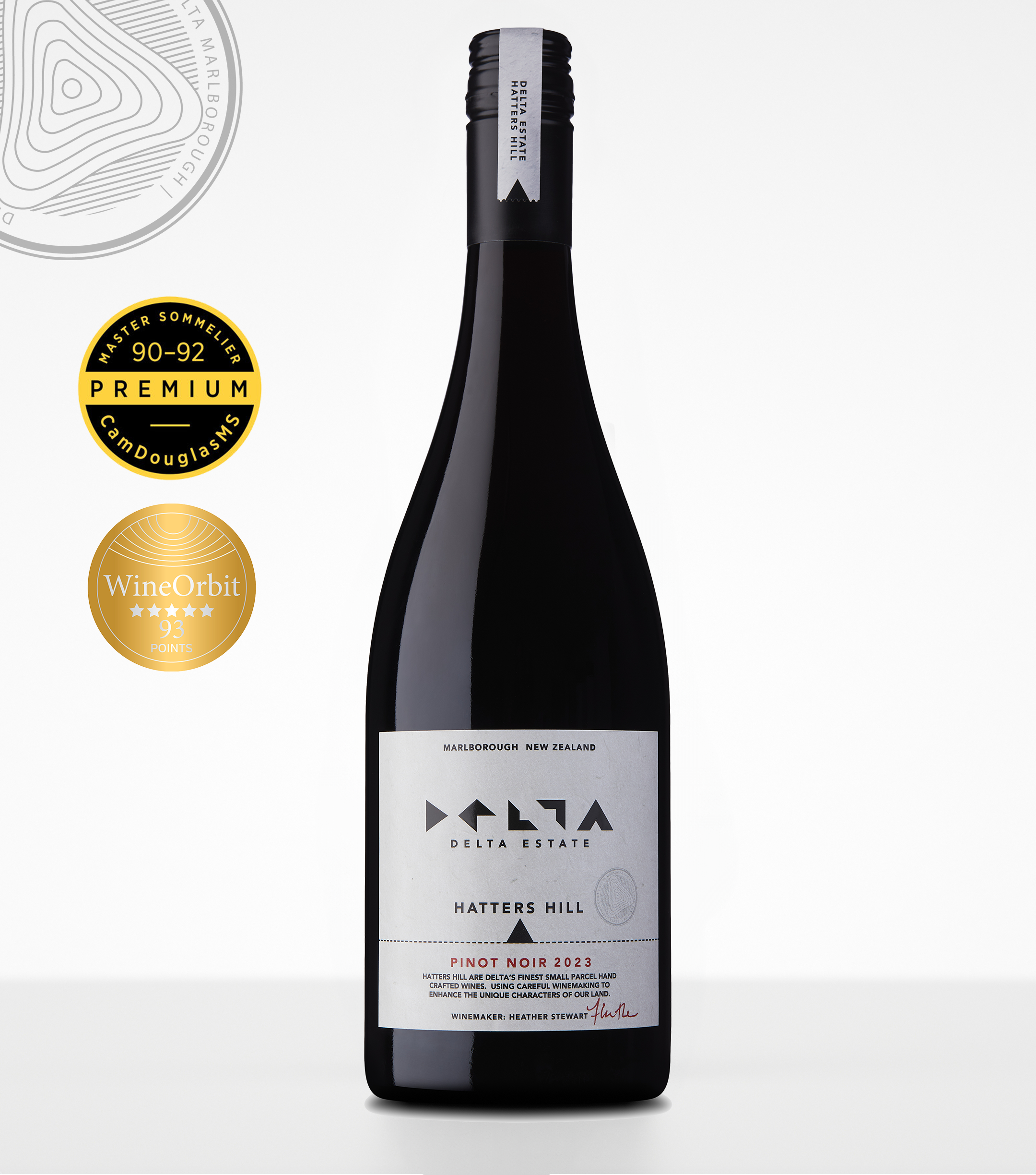 Hatters Hill Pinot Noir 2023 | Delta Estate Wines, NZ – Delta Wines
